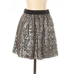 Broadway & Broome Sequin Skirt